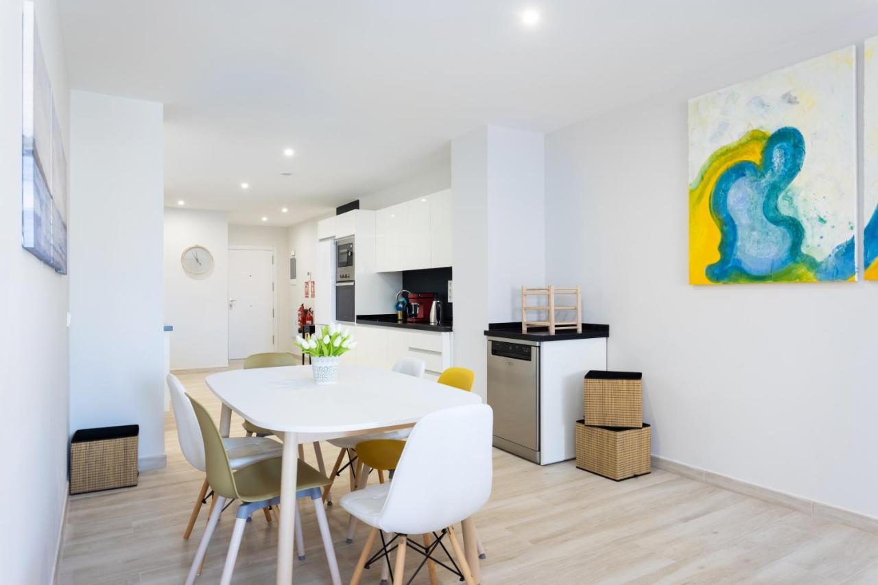 New 140M2 Loft-Style Flat At Town Heart, 3 Beaches Close Casa Leon El Médano Exterior foto